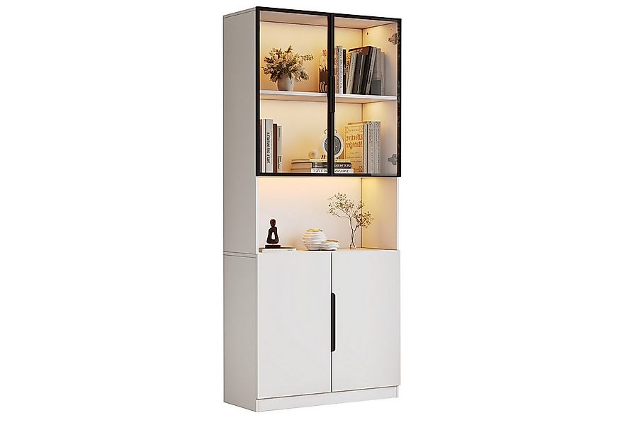 BlingBin Vitrine Glashängeschrank Bücherregal für Sammlerstücke (Schrank Sc günstig online kaufen