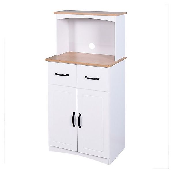 HTI-Living Midischrank Küchenschrank Landhausstil Weiß (Stück, günstig online kaufen