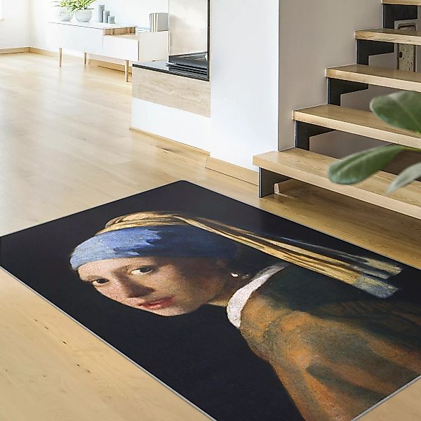 Teppich Jan Vermeer van Delft - Das Mädchen mit dem Perlenohrgehänge günstig online kaufen