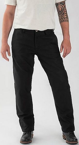 Rokker Motorradhose Chino Black Hose wasserabweisend abriebfest günstig online kaufen