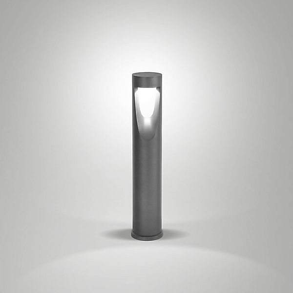 LED-Wegeleuchte Teo, 60 cm hoch, schwarz, Metall, IP65 günstig online kaufen