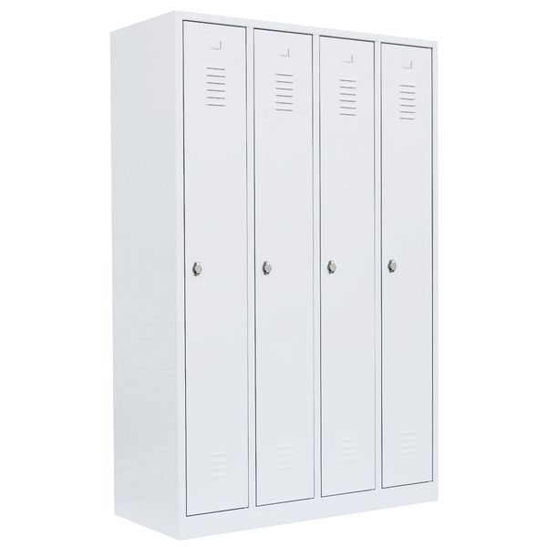 Steelboxx Spind Spind Garderobenschrank Weiß - günstig online kaufen