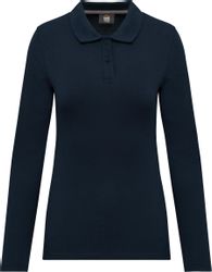 WK. Designed To Work Langarm-Poloshirt Langarm-Polohemd günstig online kaufen
