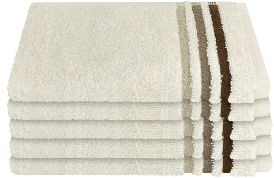 Schiesser Gästehandtücher "Skyline Color aus 100 % Baumwolle mit eleganter günstig online kaufen