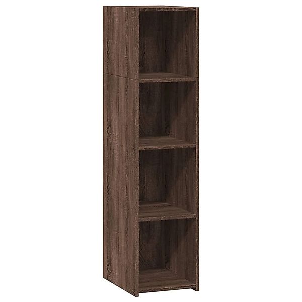 vidaXL Highboard Braun Eichen-Optik 30x41x124 cm Holzwerkstoff 846382 günstig online kaufen