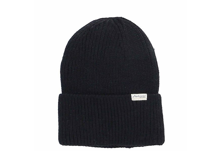 Antonio Strickmütze Antonio Strick Mütze Beanie schwarz (1-St) günstig online kaufen