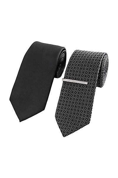 Next Krawatte Krawatten und Krawattenclips, 2er-Pack günstig online kaufen