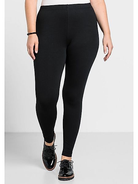 Sheego Leggings Große Größen aus hautfreundlichem günstig online kaufen