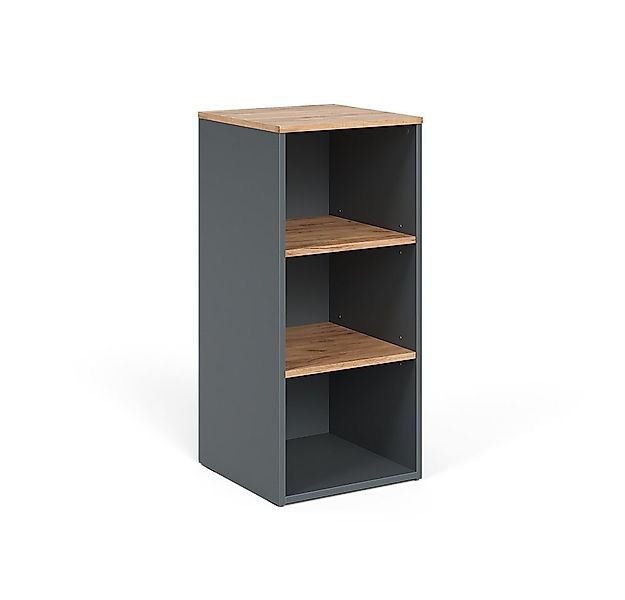 Vicco Midischrank Viktor, Anthrazit/Goldkraft Eiche, 40.2 x 88.2 cm günstig online kaufen