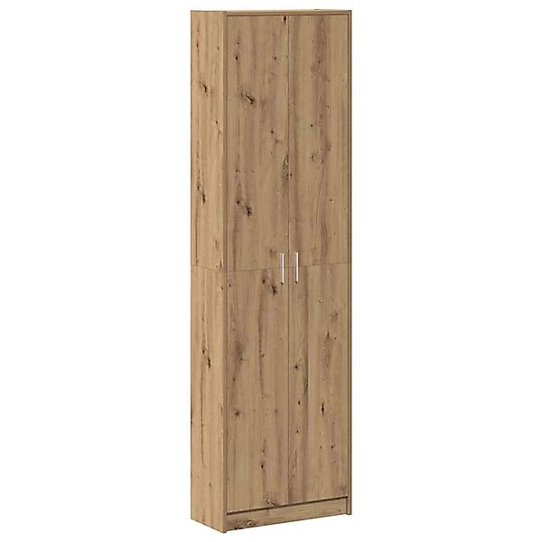 vidaXL Kleiderschrank Artisan-Eiche 55 x 25 x 189 cm Holzwerkstoff 3334016 günstig online kaufen