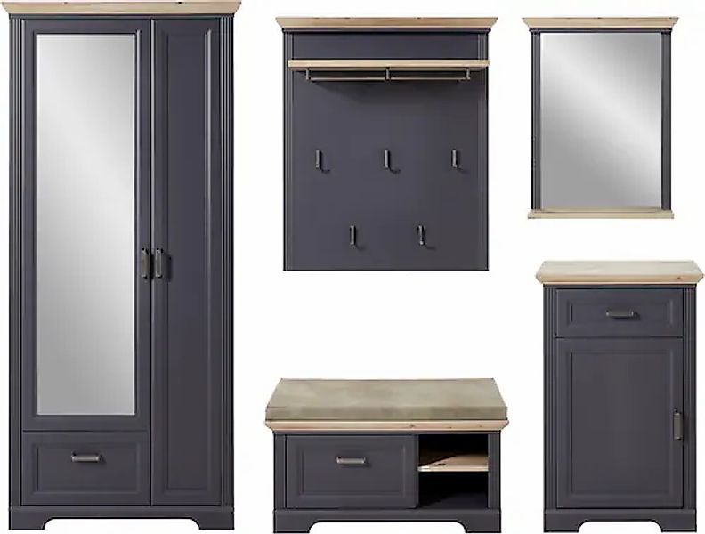Innostyle Garderoben-Set »Jasmin«, (Set, 5 St.) günstig online kaufen