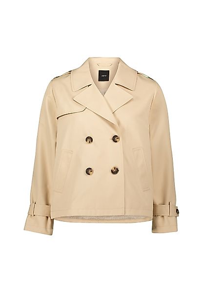 Zero Langjacke "zero Trenchjacke zweireihig mit Reverskragen" günstig online kaufen
