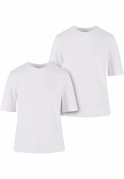 URBAN CLASSICS T-Shirt "Urban Classics Damen Ladies Classy Tee 2-Pack" 1 St günstig online kaufen