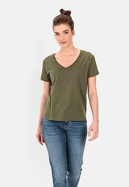 camel active T-Shirt V-Neck T-Shirt aus günstig online kaufen