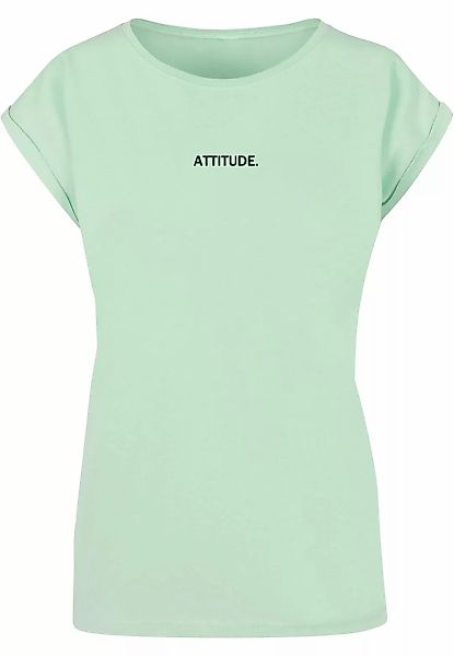 Merchcode T-Shirt "Merchcode Damen Ladies Attitude Extended Shoulder Tee", günstig online kaufen