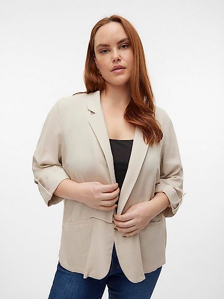Vero Moda Curve Kurzblazer VMCJESMILO 3/4 BLAZER WVN GA NOOS CUR günstig online kaufen