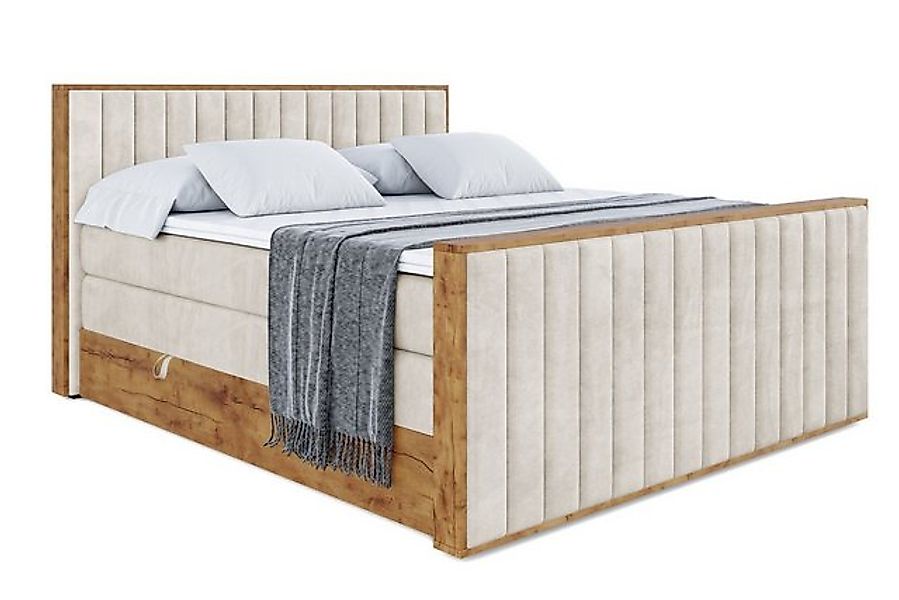 ALTDECOR Boxspringbett LOLLI4-Z KING (Multipocket-Matratze H4, H3 Matratze günstig online kaufen