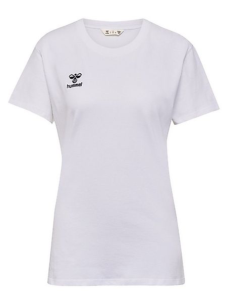 hummel T-Shirt Rundhalsausschnitt gesticktes Logo Regular fit hmlGO 2.0 T-S günstig online kaufen