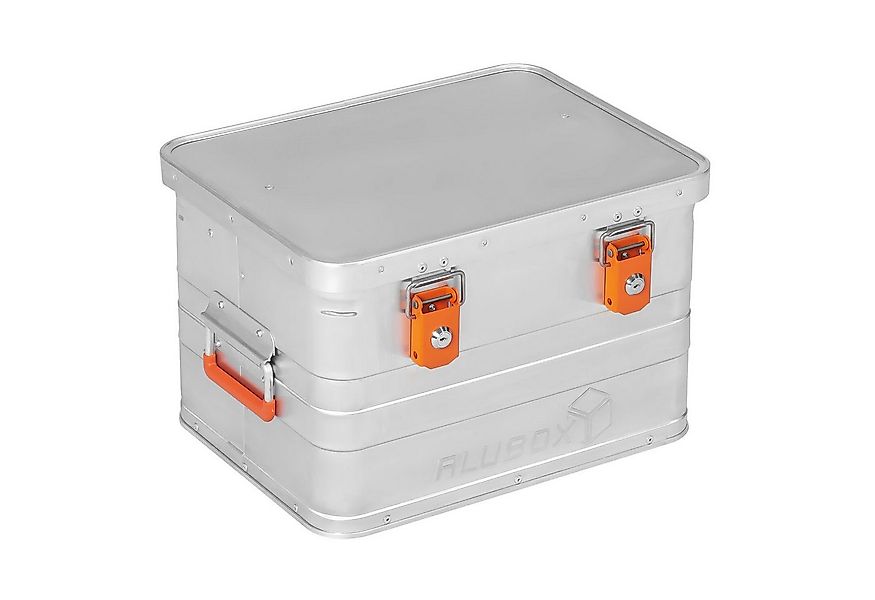 ALUBOX Aufbewahrungsbox Alukiste Transportbox abschließbar mit Deckel (29 L günstig online kaufen