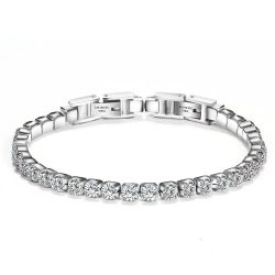ROUGEMONT Tennisarmband Damen Tennisarmband 3mm Edelstahlarmband günstig online kaufen