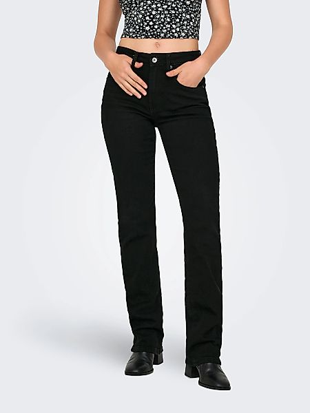 ONLY 5-Pocket-Jeans "ONLEVERLY MW SWEET FLARED DNM CRO563" günstig online kaufen