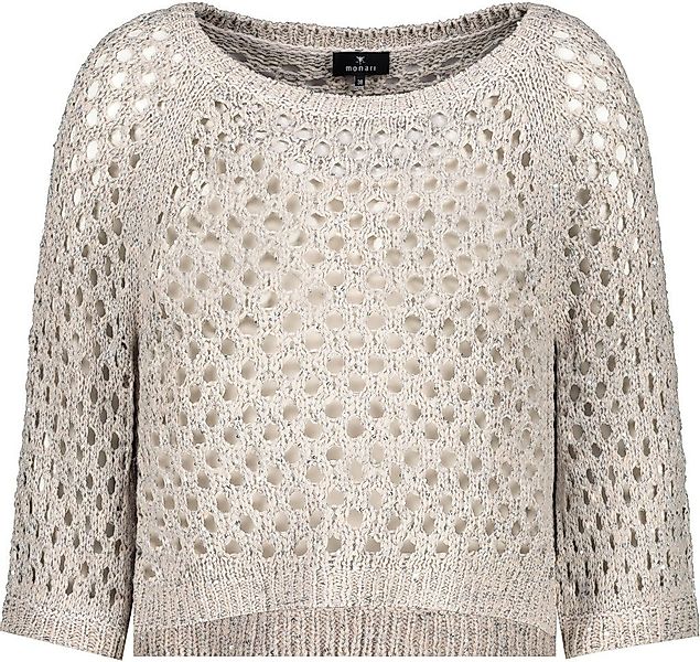 Monari Rundhalspullover günstig online kaufen