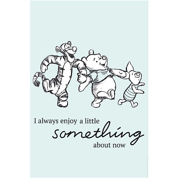 Komar Bild "Winnie the Pooh Little Something", Disney, (1 St.), Wandbild zu günstig online kaufen