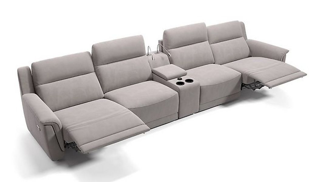 Sofanella 4-Sitzer Stoff MALITO, Heimkinosofa, Kinocouch, Funktionssofa, Ki günstig online kaufen