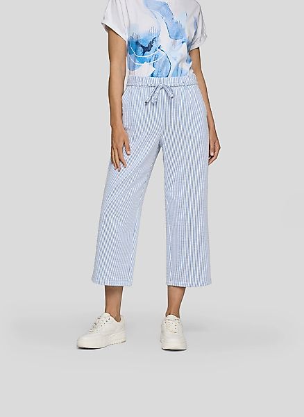 Rabe Jerseyhose "Rabe Gestreifte 7/8-Hose mit Bindegürtel" günstig online kaufen