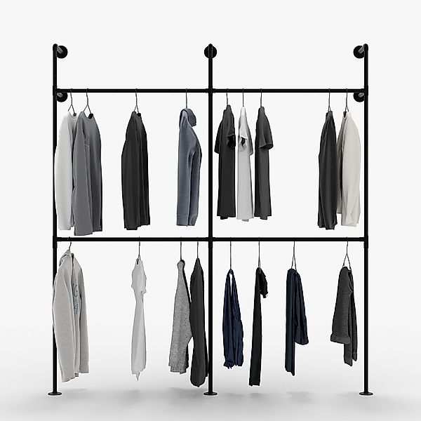 pamo. design Kleiderständer KIM DOUBLE, Offener günstig online kaufen