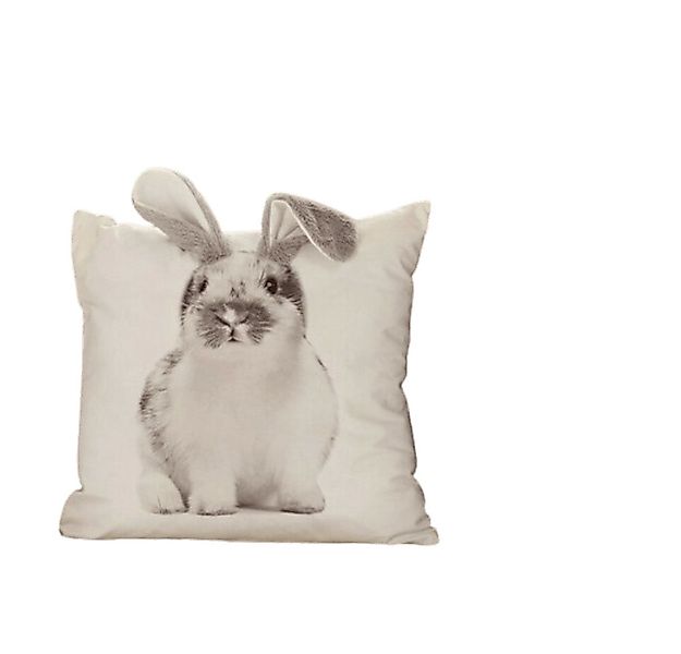 Home-trends24.de Kissenhülle Schlappohr Kissen Bezug Deko Ostern Hase Oster günstig online kaufen