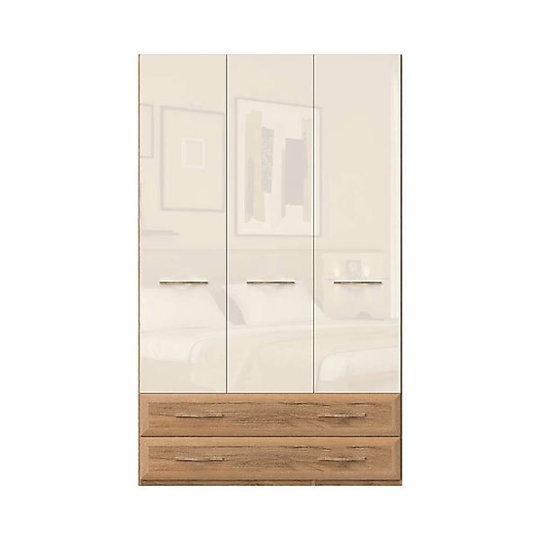 Home affaire Kleiderschrank »Gala, beige hochglänzend UV lackiert, kratzfes günstig online kaufen