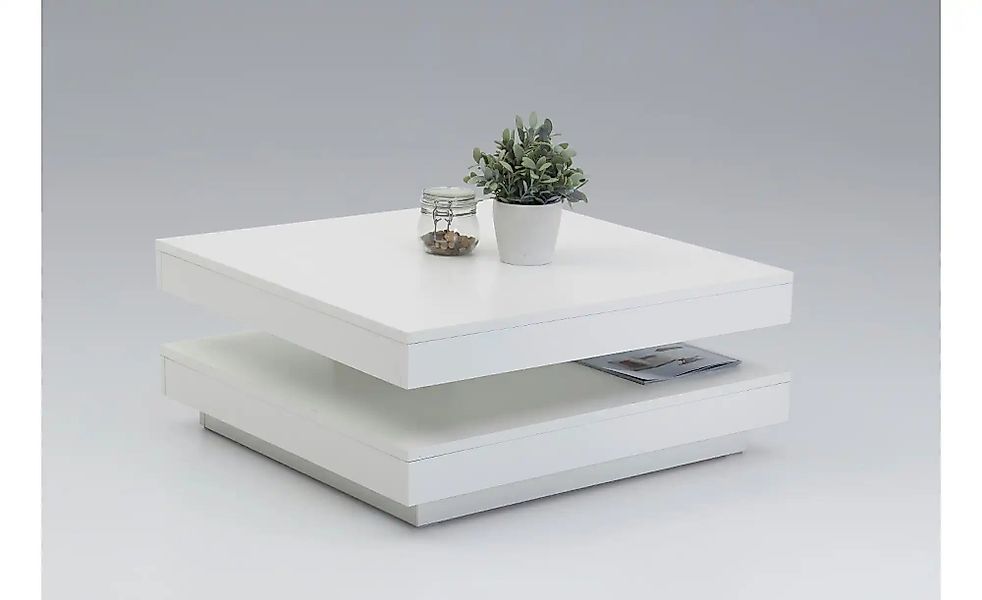 Couchtisch drehbar  Montecristo ¦ weiß ¦ Maße (cm): B: 67 H: 35 Tische > Co günstig online kaufen