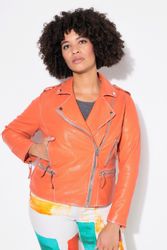 Angel of Style Lederjacke Leder-Bikerjacke echtes günstig online kaufen