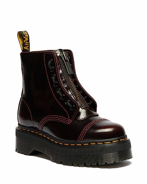 DR. MARTENS Schnürboots "Sinclair Gemilltes Nappaleder Plateaustiefel" Plat günstig online kaufen