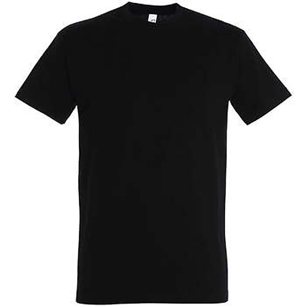 Sols  T-Shirt IMPERIAL camiseta color Negro Profundo-100% algodón günstig online kaufen
