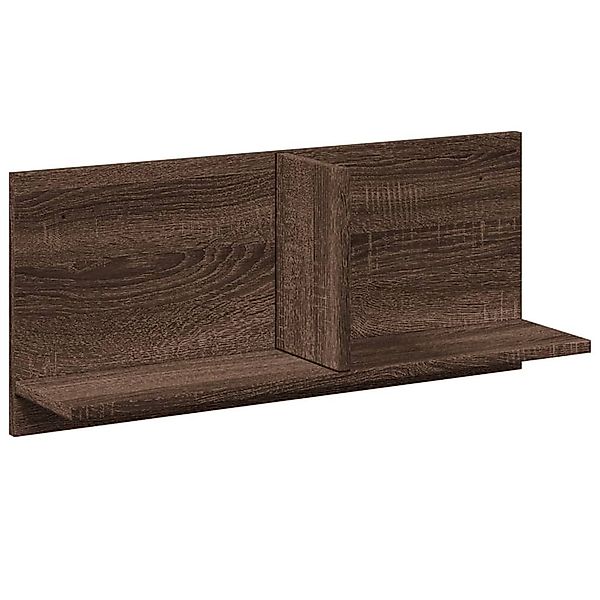 vidaXL Regal Wandschrank 70x16,5x30 cm Braun günstig online kaufen