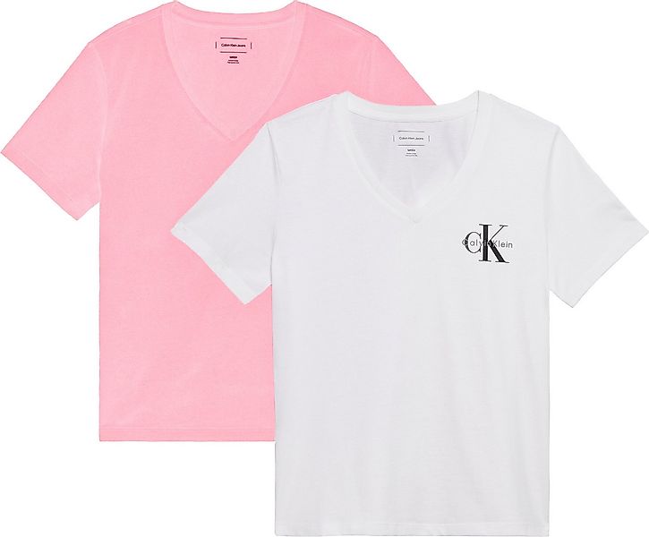 Calvin Klein Jeans T-Shirt MONOLOGO VNK 2PACK TEE (Packung, 2-tlg., 2er-Pac günstig online kaufen