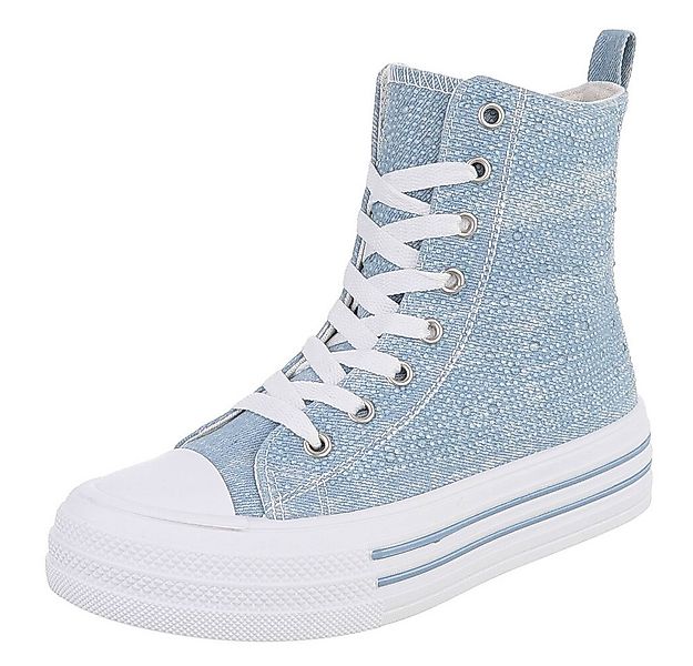 Ital-Design Hochschaft-Sneaker für Damen - Bequem und vielseitig Sneakerboo günstig online kaufen