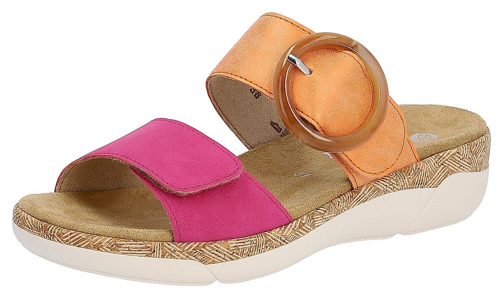 Remonte Pantolette, Keilabsatz, Sommerschuh, Schlupfschuh mit günstig online kaufen