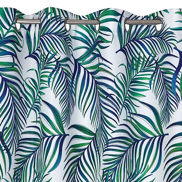 Design91 Vorhang Vorhänge mit Dschungel Muster günstig online kaufen