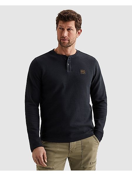 PME LEGEND Henleyshirt mit Logo-Badge günstig online kaufen