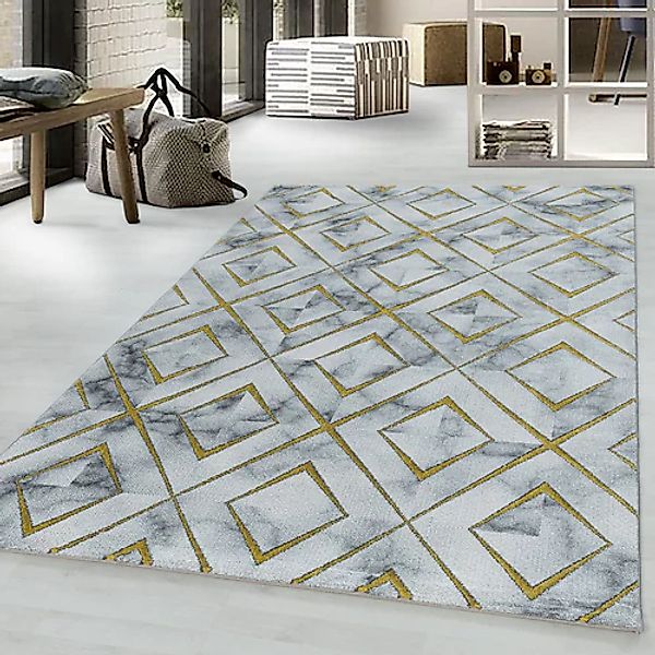 Ayyildiz Teppiche Teppich »NAXOS 3811«, rechteckig, 12 mm Höhe, Wohnzimmer günstig online kaufen