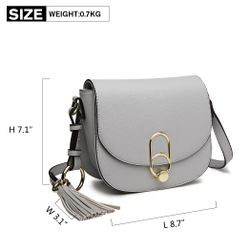 Miss Lulu Umhängetasche Schultertasche Damen Cross günstig online kaufen
