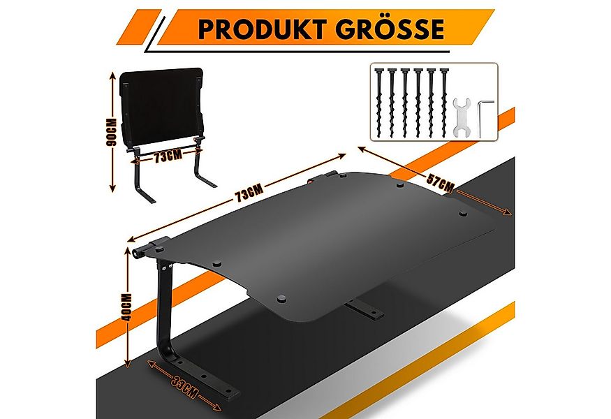 Clanmacy Mähroboter-Garage Rasenmäher Garage Klappbar Premium Rasen Mährobo günstig online kaufen