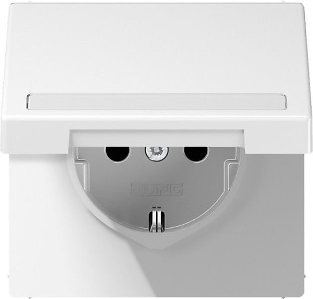 Jung SCHUKO-Steckdose 16 A 250V m.Klappdeckel bruchs LS 1520 BFNAKL WW - LS günstig online kaufen