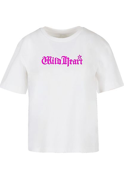 Miss Tee T-Shirt "Miss Tee Ladies Wild Pink Tee" 1 Stk. günstig online kaufen