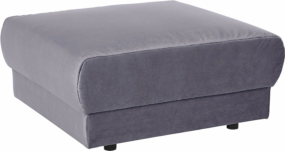 Home affaire Hocker "Hobro" in 3 Bezugsstoffen und vielen Farben, Design by günstig online kaufen