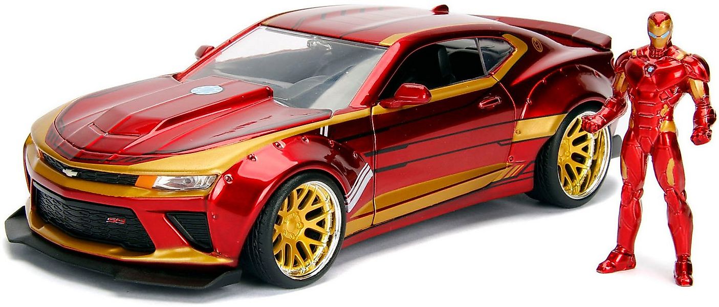 JADA Spielzeug-Auto Marvel Ironman 2016 Chevy Camaro SS 1:24 günstig online kaufen