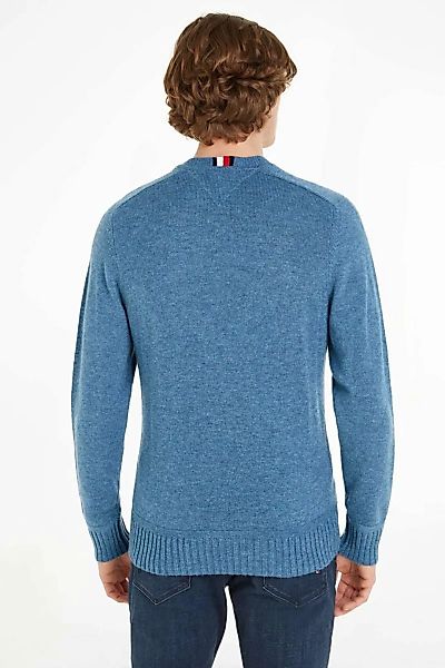 Tommy Hilfiger Merino-Pullover Blau - Größe XXL günstig online kaufen